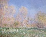Claude Monet Spring in Giveryny oil painting reproduction